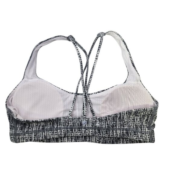 CRZ YOGA Women's Fitness Workout Yoga Bra Strappy Sports Bra Medium - Picture 4 of 8